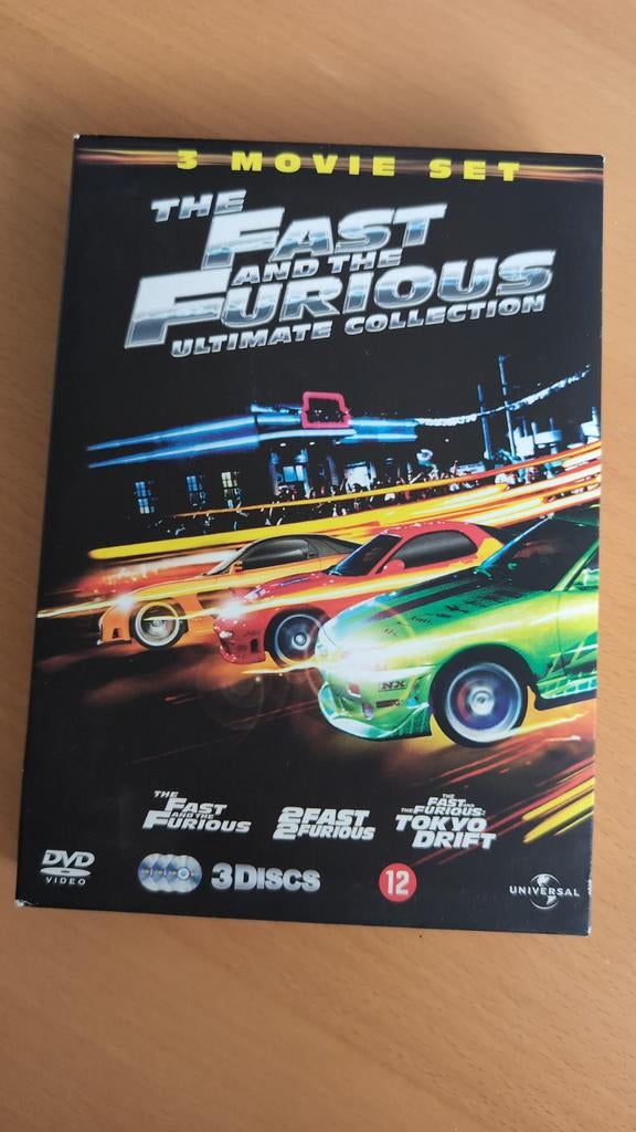 The Fast and the Furious: Ultimate Collection (3 films), Gebruikt, Boxset, Actiethriller, Ophalen of Verzenden
