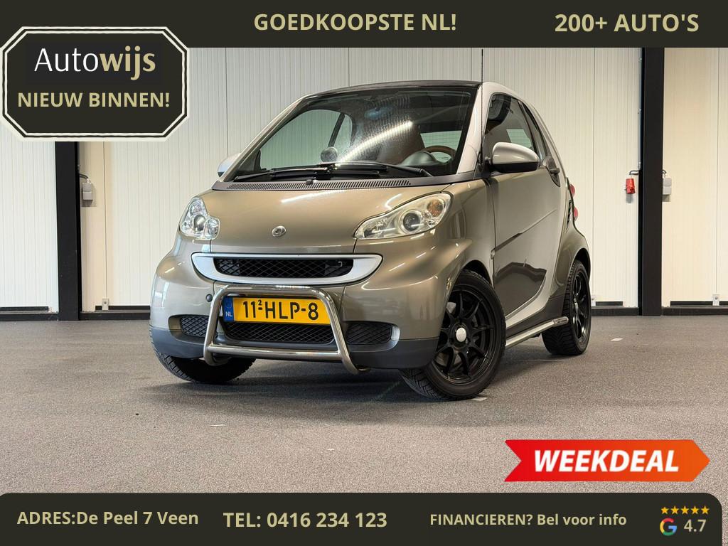 Smart Fortwo coupé 1.0 Passion|PANO|AUTOMAAT|STOELVERW|LEDE, Auto's, Smart, Bedrijf, Te koop, ForTwo, ABS, Airbags, Airconditioning