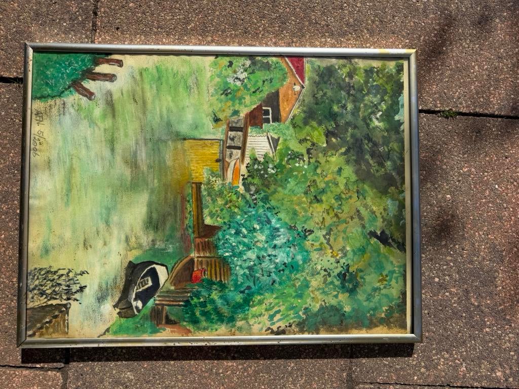 Schilder aen, Ophalen of Verzenden