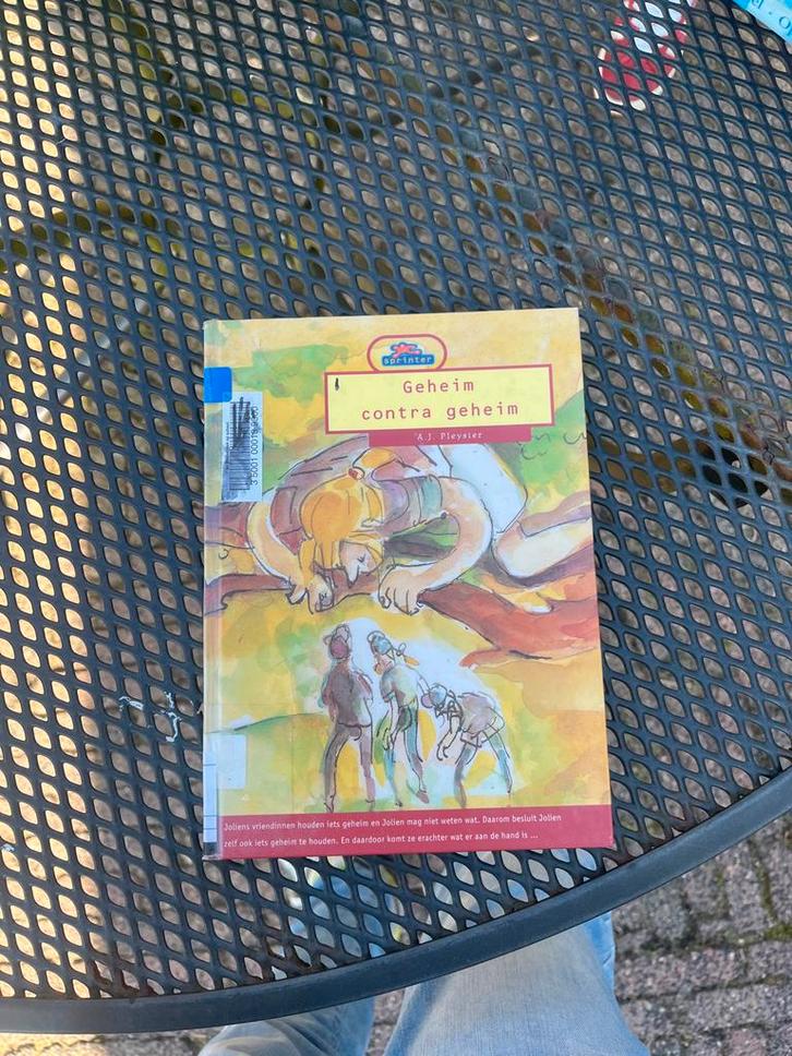 Geheim contra geheim - A.J. Pleysier (Sprinter), Boeken, Kinderboeken | Jeugd | onder 10 jaar, Gelezen, Fictie algemeen, Ophalen of Verzenden