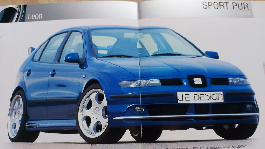 Seat JE design tuning folder, Ophalen of Verzenden, Zo goed als nieuw, Overige merken