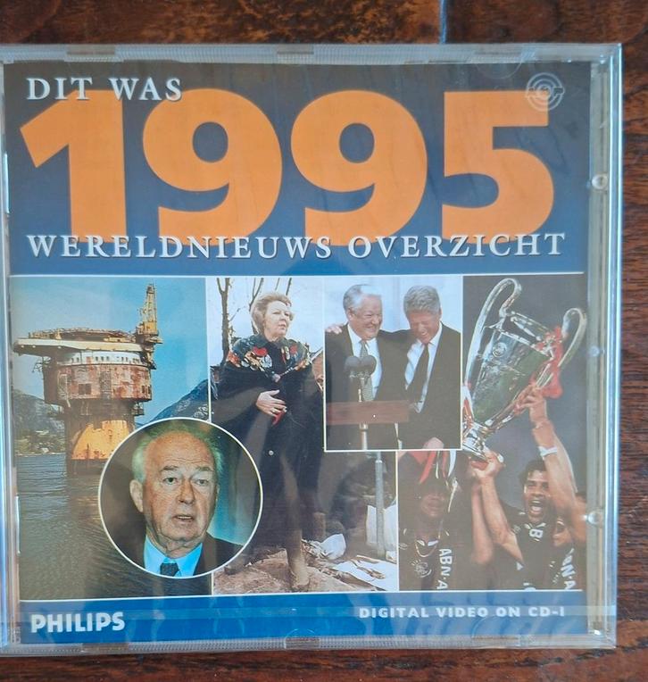 Dit Was 1995 Wereldnieuws Overzicht CD-i - Verzegeld, Cd's en Dvd's, Dvd's | Documentaire en Educatief, Nieuw in verpakking, Politiek of Geschiedenis