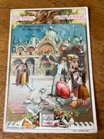 Oude Liebig's Vleesch-Extract reclamekaart Venetië, Verzamelen, Ophalen of Verzenden, Voor 1940, Gebruikt