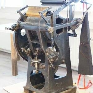 TIP TOP Trapdegel, drukpers, Hobby en Vrije tijd, Knutselen, Gebruikt, Machine, Overige merken, Metaal, Ophalen