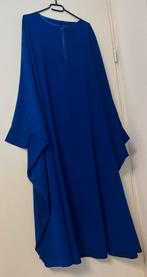 Prachtige kobaltblauwe kaftan/abaya, Kleding | Dames, Tops, Ophalen of Verzenden, Gedragen, Blauw