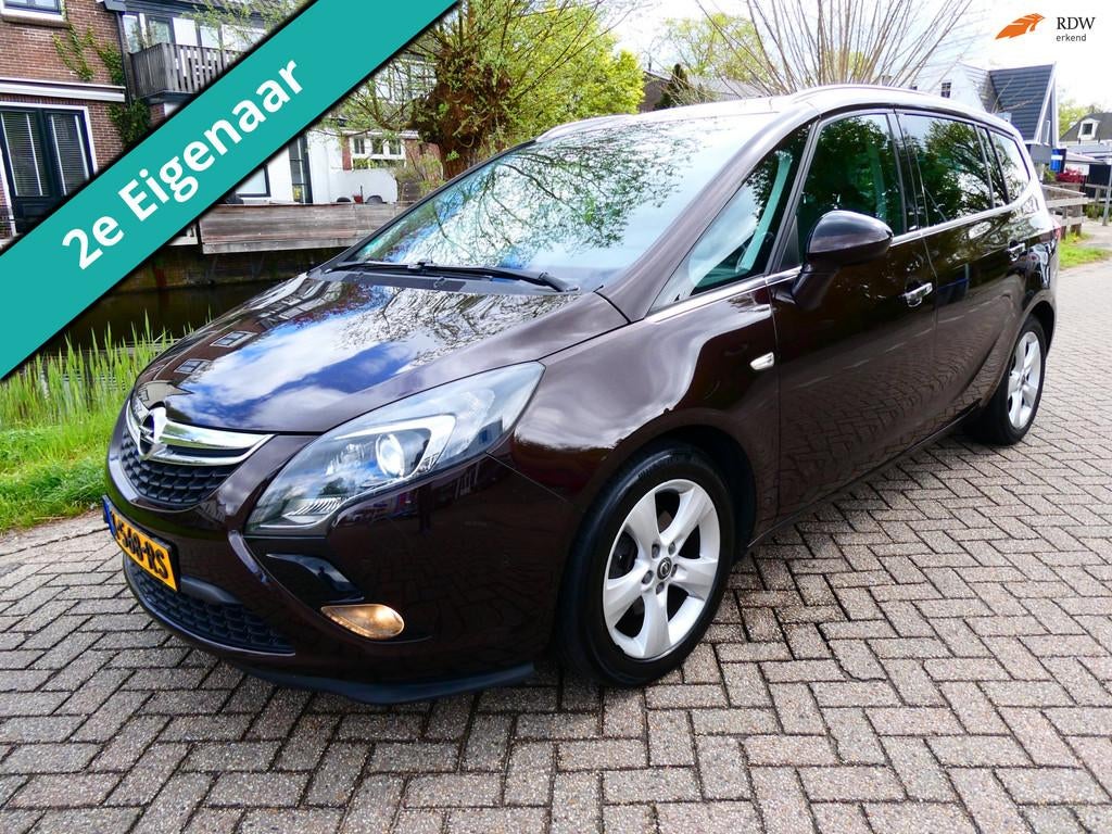 Opel Zafira Tourer 1.4 Cosmo 7 Persoons 2e eig. Clima Navi T, Auto's, Opel, Voorwielaandrijving, Euro 5, Stof, 4 cilinders