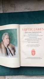 Uniek gedenkboek 50 jaar Wilhelmina, Ophalen, Gebruikt, Tijdschrift of Boek