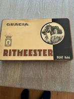 Vintage sigaren blik, Ophalen of Verzenden, Gebruikt, Overige, Overige merken