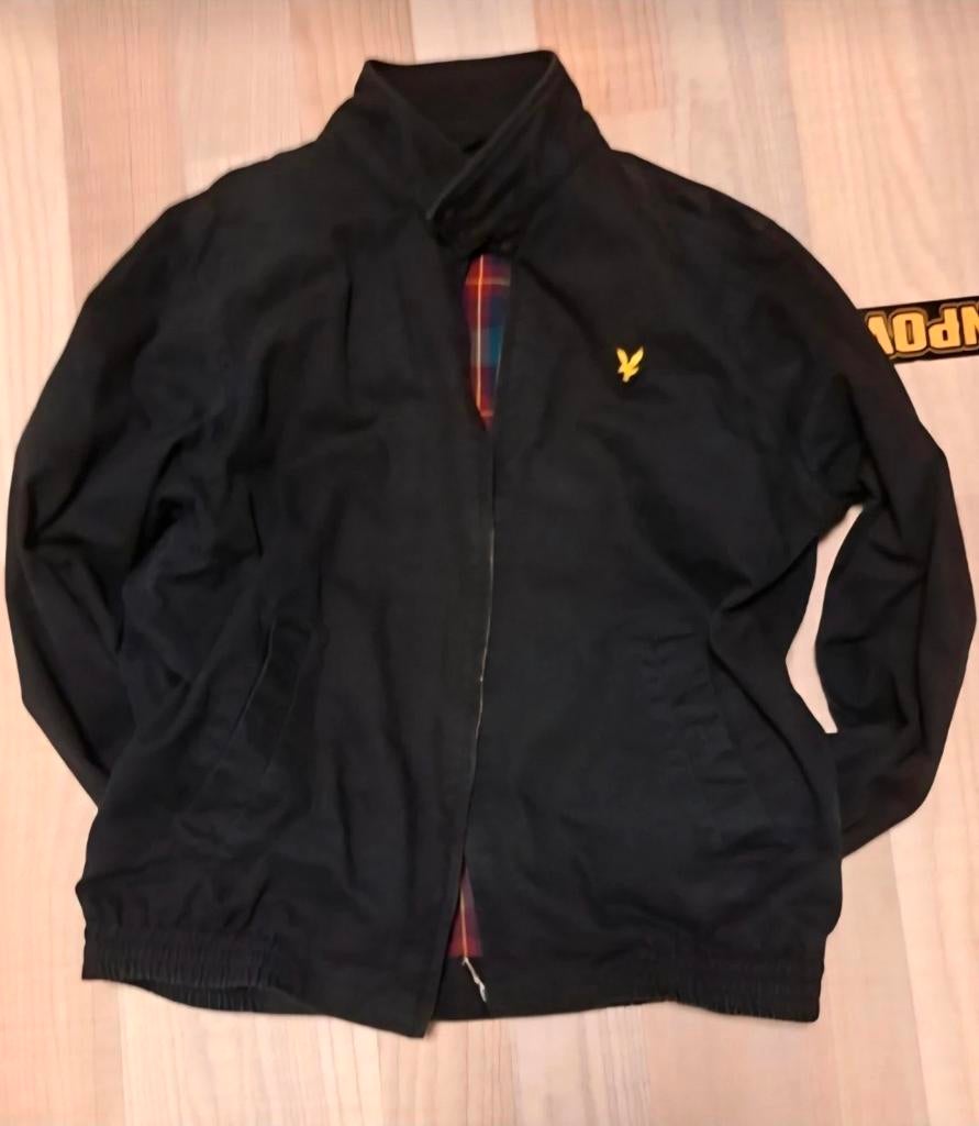 Lyle & Scott Harrington jas - XL (valt kleiner), Maat 52/54 (L), Zwart, Ophalen of Verzenden, Lyle & Scott