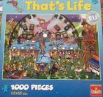 Puzzel That’s Life Popconcert; 1000 stukjes, Ophalen of Verzenden, 500 t/m 1500 stukjes, Gebruikt, Legpuzzel