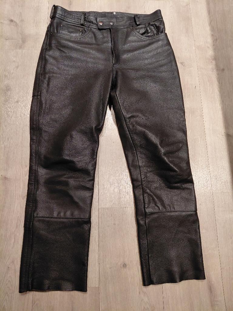 zwarte leren broek van het merk Arizona by Louis., Motoren, Kleding | Motorkleding, Ophalen of Verzenden, Tweedehands, Heren, Broek | leer