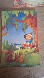 Frans van lamsweerde jodokus en de hazen 1945 kaart FAUN, Ophalen of Verzenden, 1940 tot 1960, Ongelopen, Overige thema's