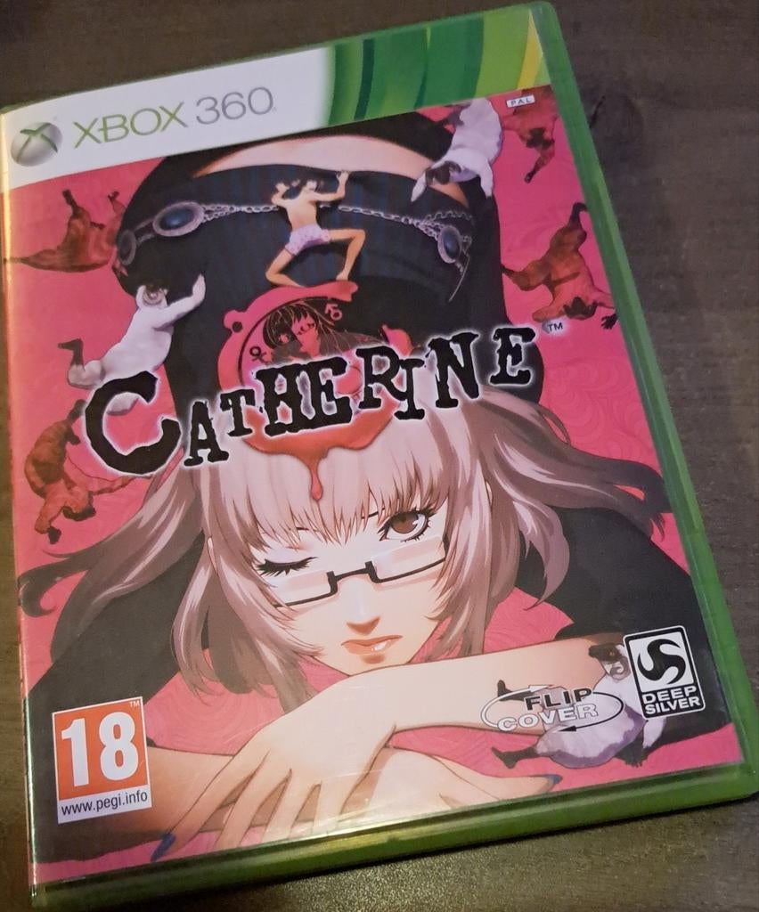 Catherine xbox 360 z.g.a.n., Spelcomputers en Games, Games | Xbox 360, Avontuur en Actie, 1 speler, Ophalen of Verzenden, Zo goed als nieuw