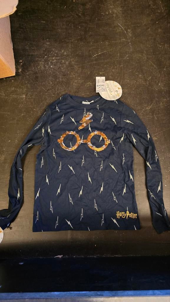 Harry Potter T-shirt met pailletten -verschillende Maat, Ophalen of Verzenden, Nieuw, Overige typen