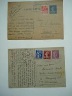 43 x Frankrijk postwaarde stukken., Ophalen of Verzenden