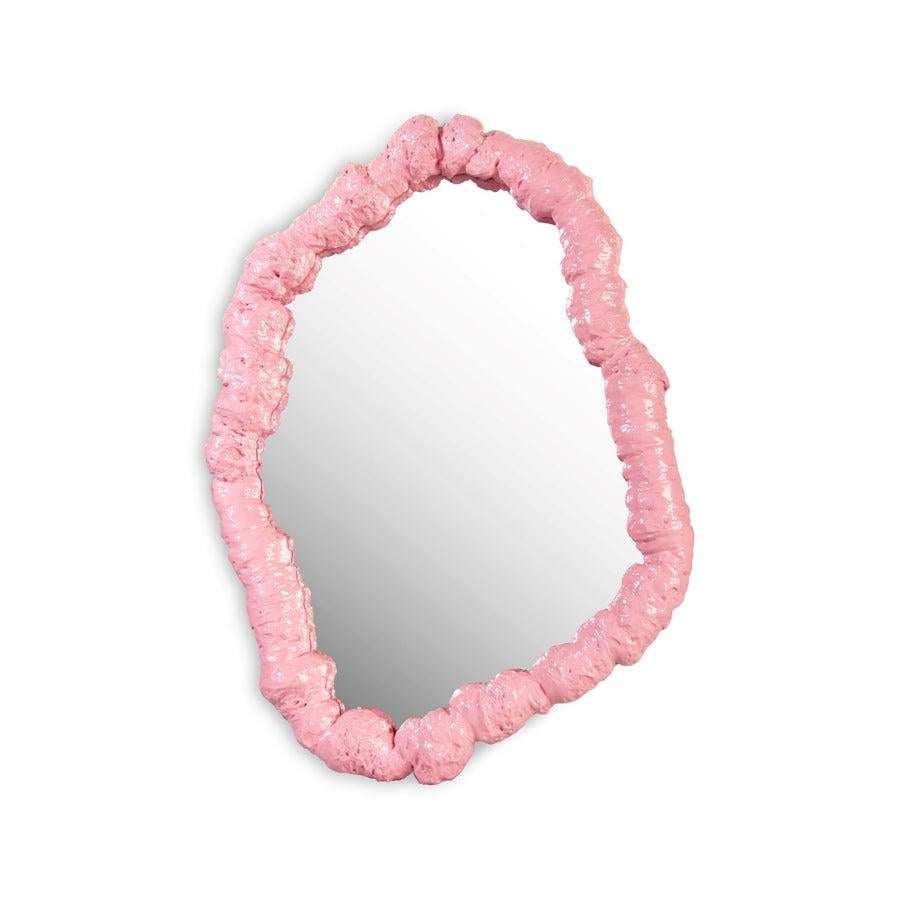 &Klevering Purfect spiegel 43 x 31 cm nieuw roze mirror purr, Minder dan 50 cm, Nieuw, Ophalen of Verzenden, Minder dan 100 cm