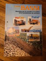 tractor folder BASSI bietenrooier, Ophalen of Verzenden, Zo goed als nieuw