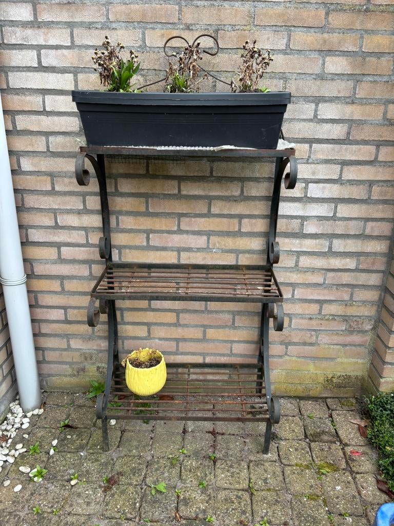 Gratis plantenrek, Tuin en Terras, Bloembakken en Plantenbakken, Ophalen, Gebruikt, Minder dan 30 cm, Rond