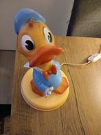 Vintage Donald duck lamp, Ophalen of Verzenden, Donald Duck, Gebruikt, Beeldje of Figuurtje