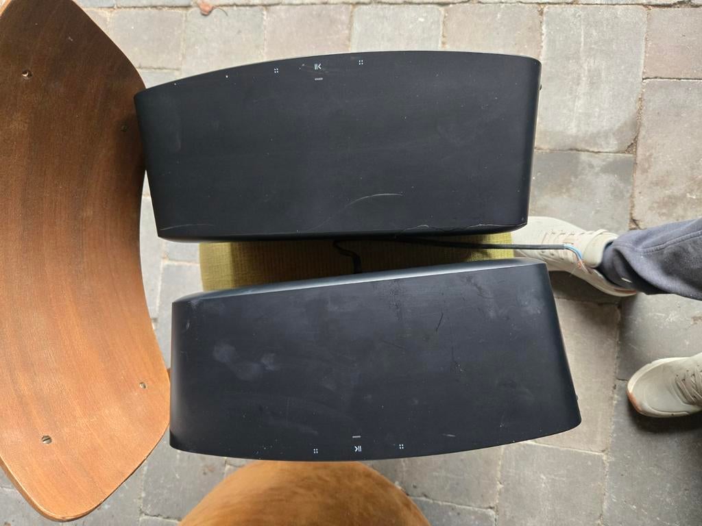 Sonos Five set - Perfect geluid, ruilen ARC mogelijk, Ophalen of Verzenden, 120 watt of meer, Front, Rear of Stereo speakers, Sonos