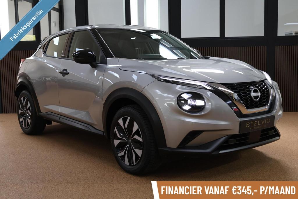 Nissan Juke 1.0 DIG-T Accenta | 04-2025 | Automaat | Nieuwst, Auto's, Nissan, Stof, LED verlichting, Bedrijf, 3 cilinders