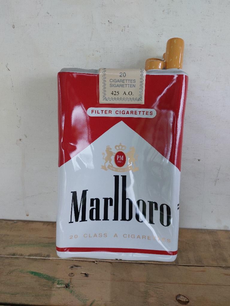 Marlboro asbak  -  geldschaal XXL, Ophalen of Verzenden, Zo goed als nieuw, Asbak