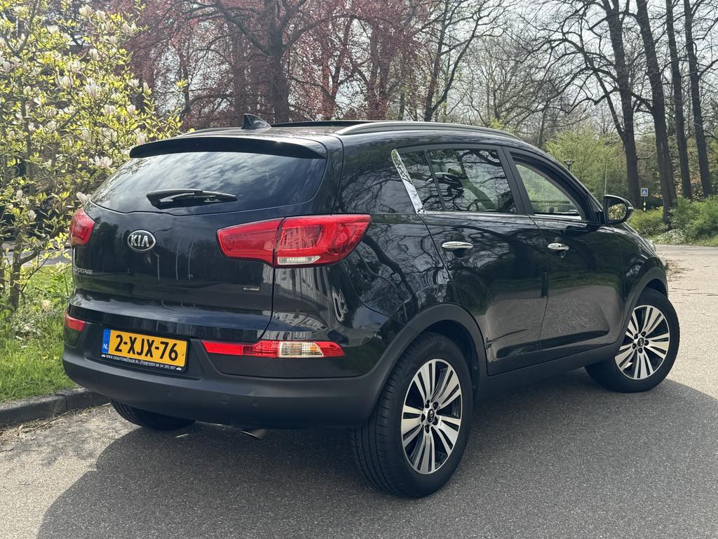 Kia Sportage 2.0 AUT, 1E EIG, LEDER, PANORAMADAK, ExecutiveL, Gebruikt, 4 cilinders, Zwart, 1600 kg
