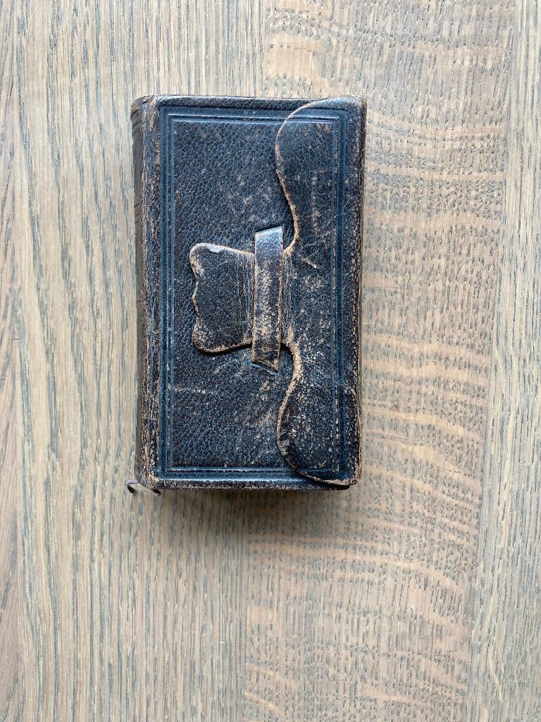 1 handbijbeltje 1884, Antiek en Kunst, Antiek | Boeken en Bijbels, Ophalen