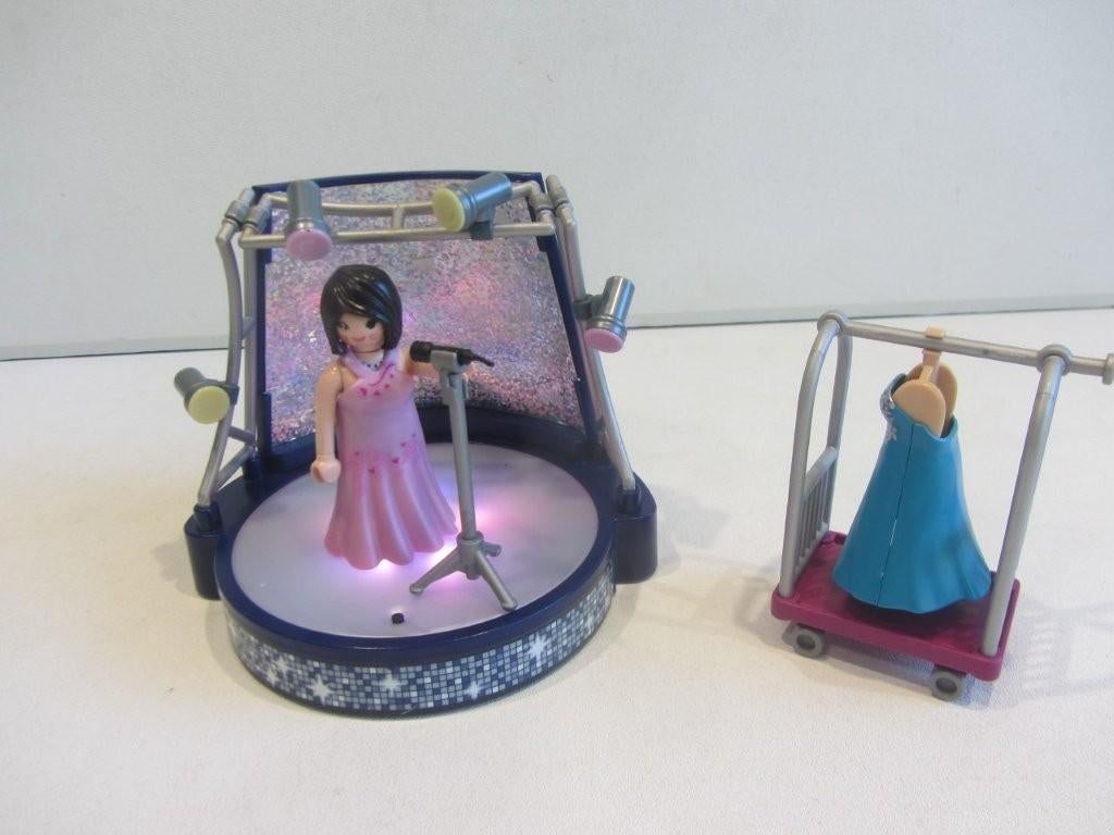 Playmobil Pop Podium met Lichteffecten- Gekleurde LED-Spot, Kinderen en Baby's, Ophalen of Verzenden, Gebruikt, Los playmobil