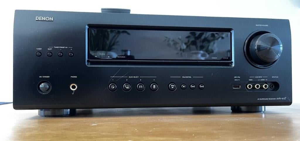 Denon AVR-1612 AV surround 5.1 Receiver, Audio, Tv en Foto, Versterkers en Receivers, Gebruikt, Denon, Ophalen of Verzenden, 120 watt of meer