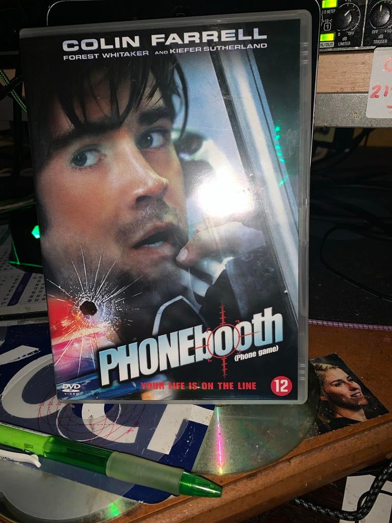 Phone Booth DVD - Colin Farrell Thriller, Vanaf 12 jaar, Ophalen of Verzenden, Gebruikt, Actiethriller