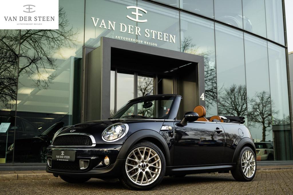 Mini Mini Cabrio 1.6 Cooper S Chili Leder | NL Auto | Stoelv, Auto's, Mini, Voorwielaandrijving, Euro 5, Gebruikt, 4 cilinders