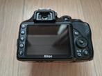 Nikon D3400 spiegelreflexcamera, in prima staat, Audio, Tv en Foto, Fotocamera's Digitaal, Ophalen, Nikon, Geen optische zoom