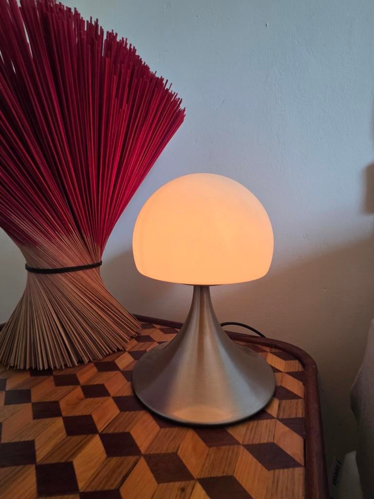 Vintage touch space age lamp, Ophalen of Verzenden, Zo goed als nieuw, Minder dan 50 cm