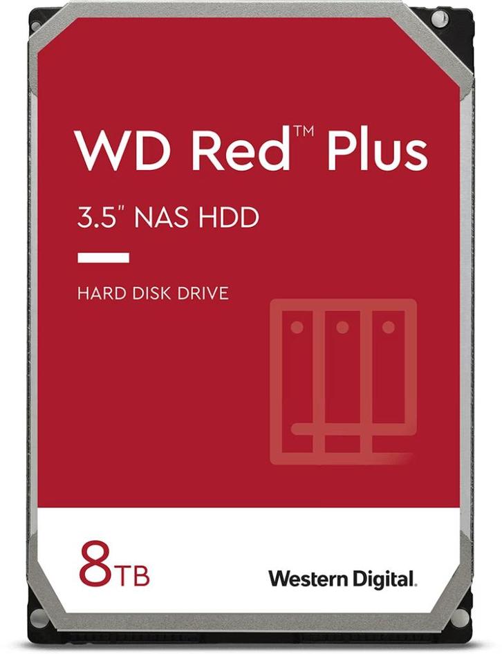 WD Red 8tb (Meerdere beschikbaar), Computers en Software, Harde schijven, Gebruikt, Server, Intern, HDD, SATA, Ophalen of Verzenden
