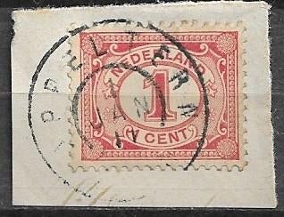 82.nederland nvph 51 stempeL APPELTERN, Ophalen of Verzenden, T/m 1940, Gestempeld