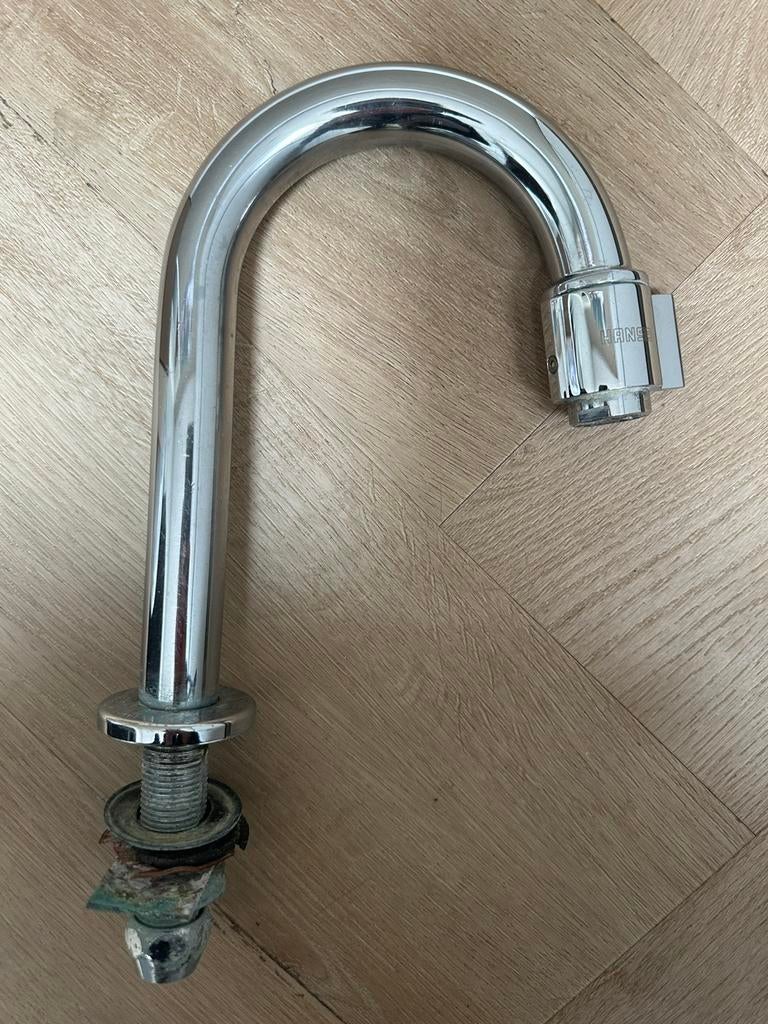 Prachtige Hansa Kraan - Chroom izgs!, Ophalen of Verzenden, Zo goed als nieuw, Chroom, Kraan