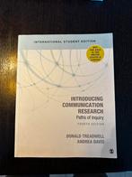 Introducing Communication Research - Treadwell & Davis, Boeken, Studieboeken en Cursussen, Ophalen of Verzenden, Gamma, Zo goed als nieuw