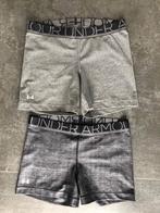 UNDER ARMOUR sportbroekjes, maat M/L, Maat 38/40 (M), Verzenden, Grijs, Gedragen