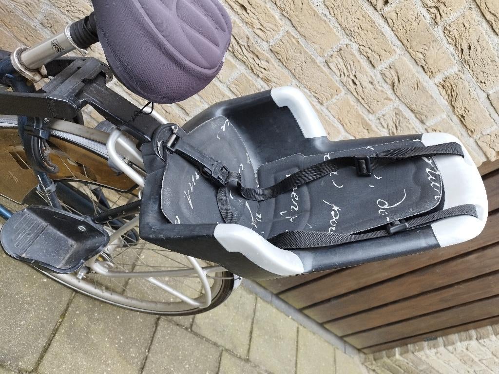 Bobike, Fietsen en Brommers, Fietsaccessoires | Fietsstoeltjes, Ophalen, Achterzitje, Gebruikt, 0 t/m 18 kg