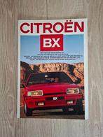 Brochure Citroën BX, Boeken, Ophalen of Verzenden, Zo goed als nieuw, Citroën