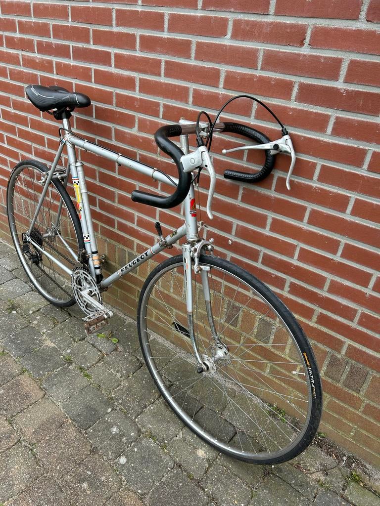 Peugeot racefiets, Reynolds 531, maat 58(?), Fietsen en Brommers, 28 inch, Gebruikt, Heren, 57 tot 61 cm