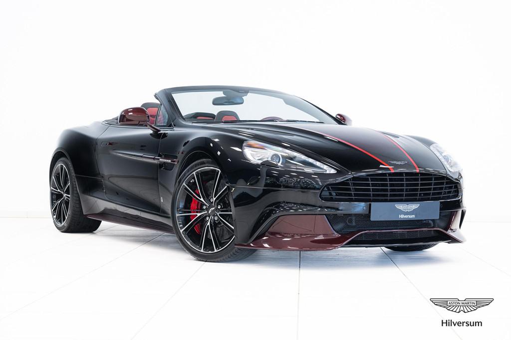 Aston Martin Vanquish Volante | 8-Speed | Q-Special | Red Ca, Automaat, Euro 5, 4 stoelen, Zwart