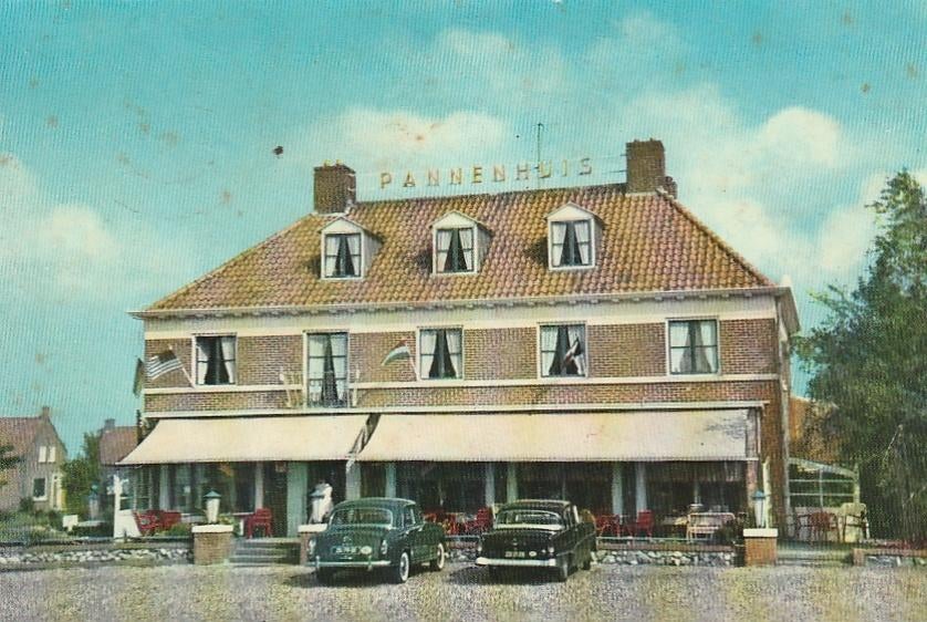 Hoogerheide Hotel restaurant café het pannenhuis, Ophalen of Verzenden, Gelopen