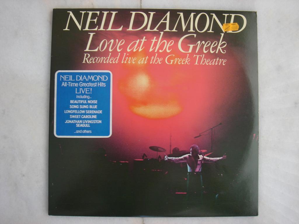Dubbelalbum Neil Diamond – Love at the Greek, Cd's en Dvd's, Vinyl | Pop, Gebruikt, Ophalen of Verzenden, 12 inch, Dubbel-LP