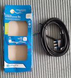 Italiaanse stroomkabel 3m, 16A, zwart. NIEUW., Ophalen of Verzenden, Nieuw