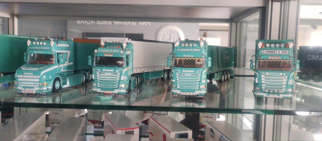 8 Verbist tekno modellen, Ophalen of Verzenden, Zo goed als nieuw, Bus of Vrachtwagen, Tekno