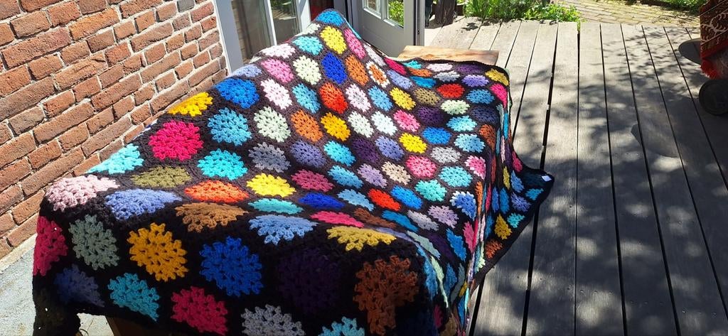 Handgemaakte sprei 1,5 x 2 meter, Ophalen, Nieuw, Overige typen