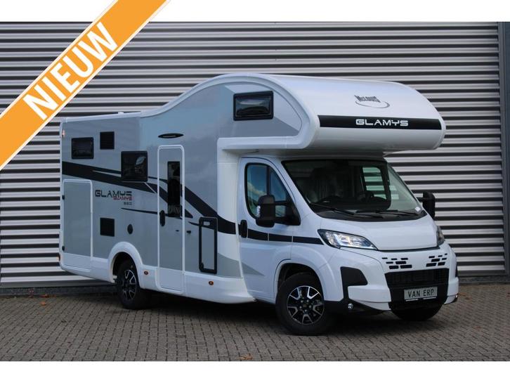 McLouis Glamys 320 8-Persoons Alkoof Fiat 140PK NIEUW, Caravans en Kamperen, Campers, Bedrijf, meer dan 6, Alkoof, McLouis, Fiat