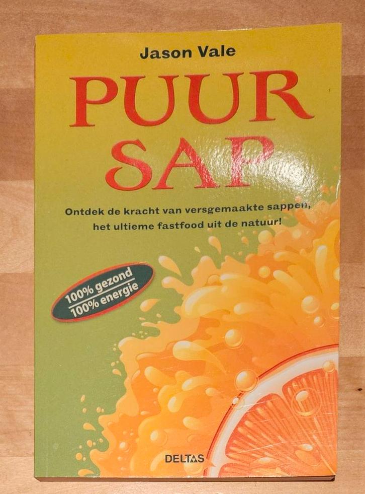 Puur Sap - Ontdek de kracht van versgemaakte sappen, Boeken, Gezondheid, Dieet en Voeding, Nieuw, Gezondheid en Conditie, Ophalen of Verzenden